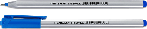 Pensan Triball Tükenmez Kalem 1,0 Mm Mavi 12 Li (1 Paket 12 Adet) - Image 1