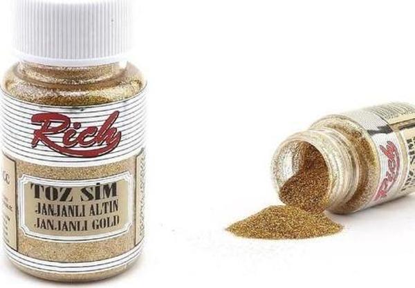 Rich Toz Sim Yaprak Janjanlı Altın 50 Ml 050-01933 - Image 1