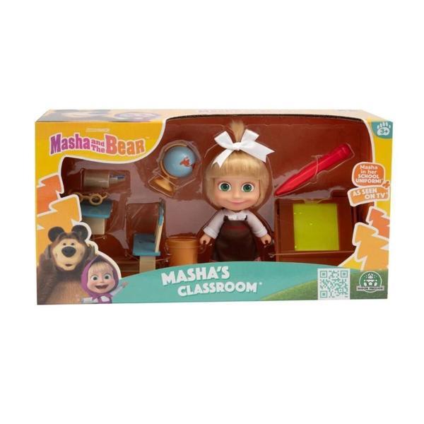 Nessiworld MHA07000 Maşa ve Koca 12cm Masha ve Okul Oyun Seti - Image 1
