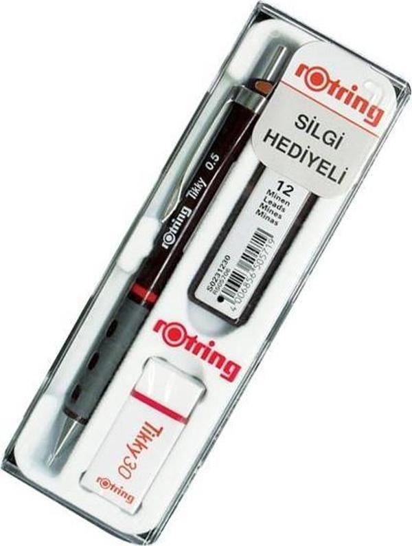 Rotring Tikky Rd Set 0,7 Mm Versatil Kalem+Min+Silgi Hediyeli Ro-Kk07-07 - Image 1