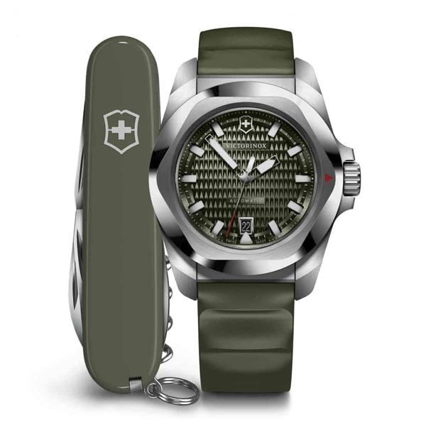 Victorinox 242017.1 I.N.O.X. Otomatik Erkek Kol Saati + Çakı Set - Image 1