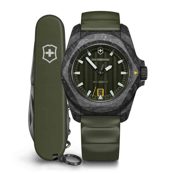 Victorinox 242021.1 I.N.O.X. Otomatik Erkek Kol Saati + Çakı Set - Image 1
