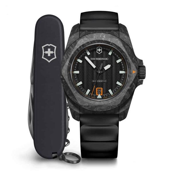 Victorinox 242023.1 I.N.O.X. Otomatik Erkek Kol Saati + Çakı Set - Image 1