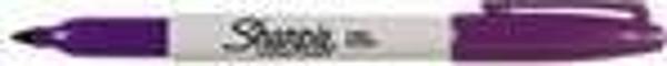 Sharpie Permanent Markör Kalem Çift Uçlu Mor 12 Li (1 Paket 12 Adet) - Image 1