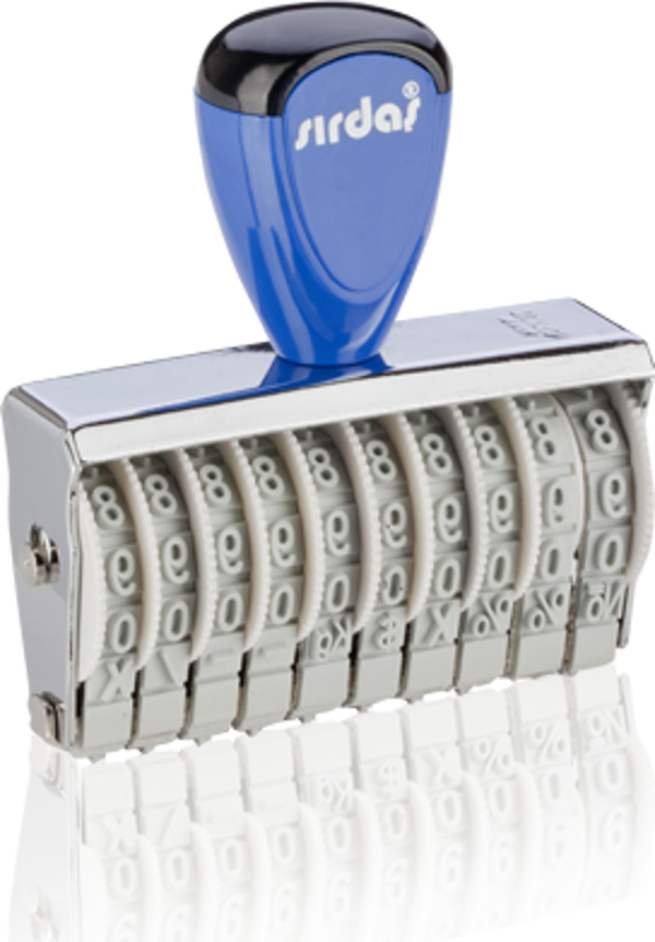 Sırdaş 15510 Numaratör Elle Çevirmeli 10 Hane 5 MM - Image 1