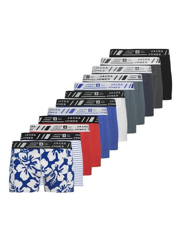 Jack&Jones Hawaıı Style 12 Paket Erkek Boxer 12277826 - Image 1