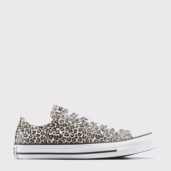 Convers Chuck Taylor All Star Leopar Desenli Kadın Ayakkabı A14941C - Image 1