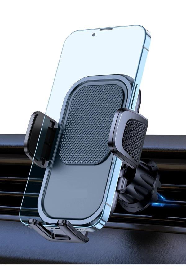 Hobimtek Hb-A14 Otomatik Klipsli Araba Telefon Tutucu Ayarlanabilir Havalandırma Için Yüksek Kalite Tutucu - Image 1