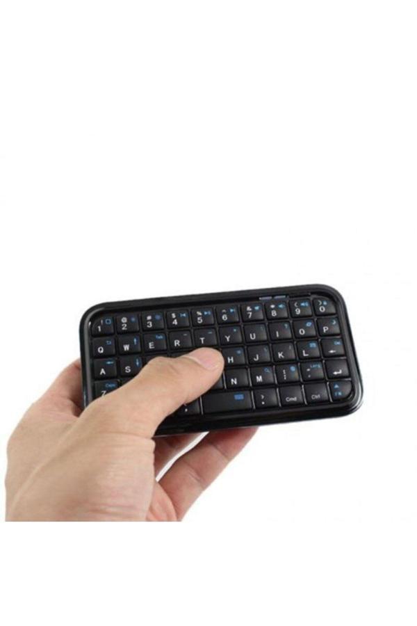 Hobimtek Mini Bluetooth Klavye Iphone 4 /4S Ps3 Uyumlu Kablosuz Klavye - Image 1