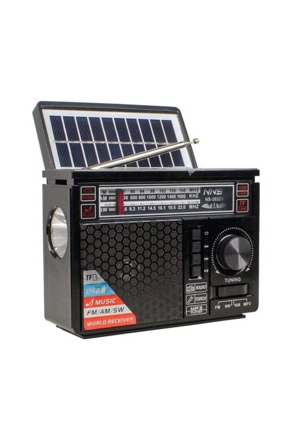 Hobimtek Ns-2032S Solar Bluetooth Radyo Güneş Enerjili Gece Lambalı 18 Cm - Image 1