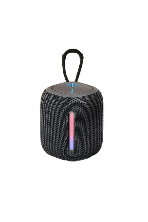 Hobimtek S06 Rgb Işıklı Taşınabilir Şarjlı Bluetooth Hoparlör 5W Kumaş Yüzey Bluetooth 5.3 Mini Ses Bombası - Image 1
