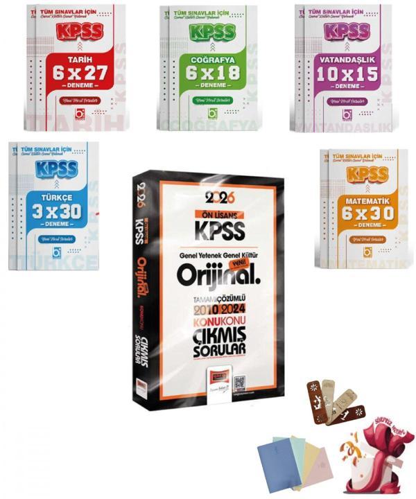 2026 KPSS Ön Lisans GK-GY Orijinal 2010-2024 Konu Konu Çıkmış Sorular ve Deneme Seti Yargı ve Bigeli - Bi bigelio - Image 1
