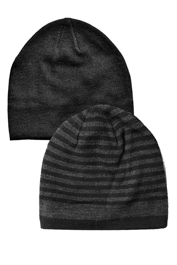 Çift Taraflı Doubleface Kumaş Unisex Bere - Image 1