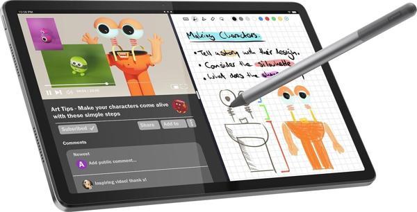 Lenovo Tab K11 Tb330Fu 4Gb 128Gb Depolama 11" Wuxga (1920X1200) Ips Ip52 Android Tablet Zadc0100Tr + Lenovo Kalem - Image 1