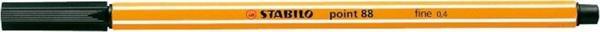 Stabilo 88/46 İnce Uçlu Keçeli Kalem 88 Point 0.4 Mm Siyah (10 Lu Kutu) - Image 1