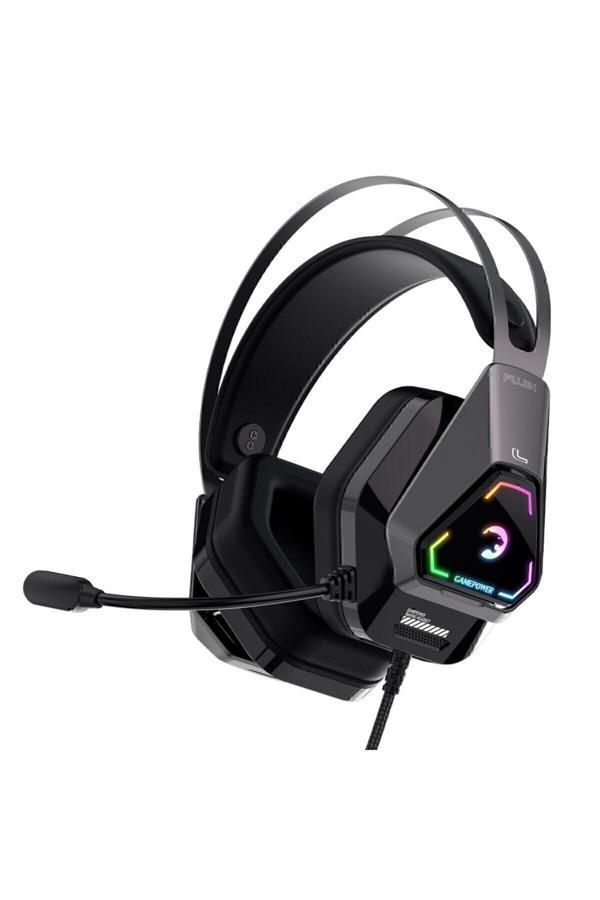 Gamepower Fujin 7.1 Siyah Surround Rgb Gaming Kulaklık Mikrofonlu - Image 1