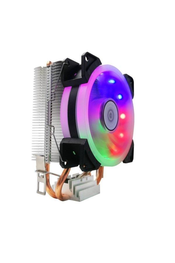 Gametech Freezer Hd1.0 Rainbow Fanlı Bakır Borulu Performans Serisi Kule Tipi Işlemci Fanı - Image 1