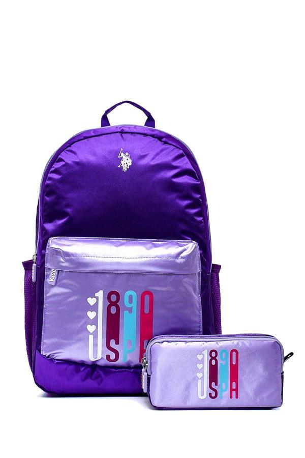 U.S. Polo. Assn. Kız Çocuk Okul Çanta Seti PLSET2829 - Image 1