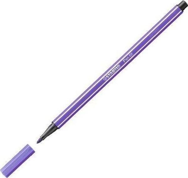 Stabilo Keçe Uç Kalem Mor 10 Lu 68-55 (1 Paket 10 Adet) - Image 1