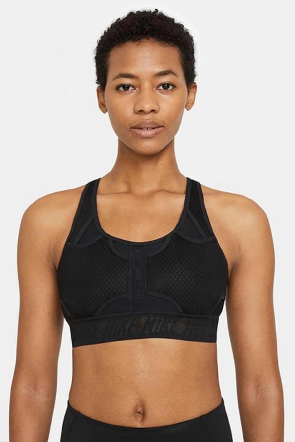 Nike Dri Fit ADV Bra Black Ref Pad Çıkartılabilir Pedli Siyah Sporcu Sütyeni Bra  - Image 1