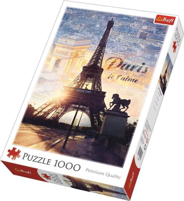Trefl Puzzle 1000 Parça Paris At Dawn 10394 - Image 1