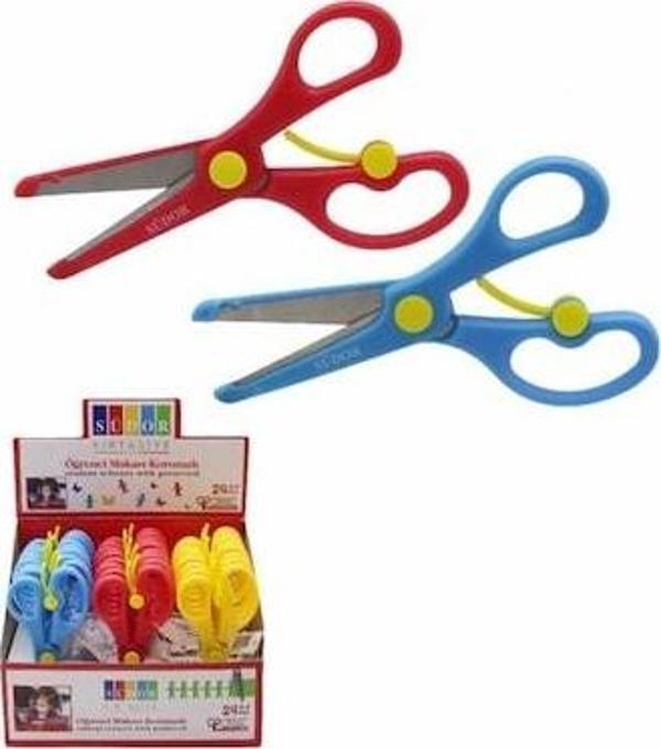 Südor Öğrenci Makası Yaylı Sm01 (24 Lü Kutu) - Image 1