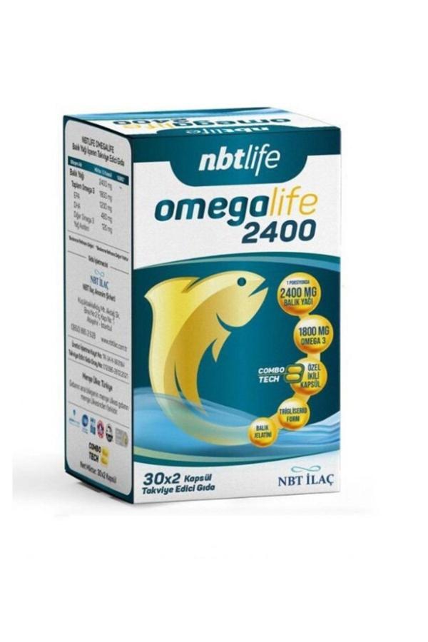 NBT Life Omegalife 2400 60 Kapsül - Image 1