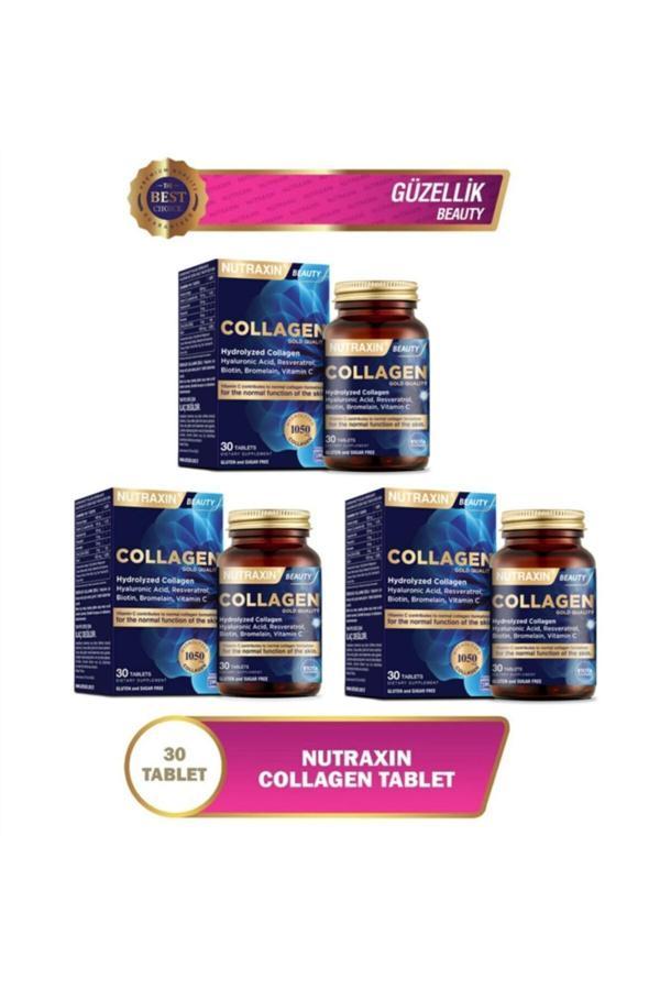 Nutraxin Hidrolize Kolajen 30 Tablet 3 Adet - Image 1