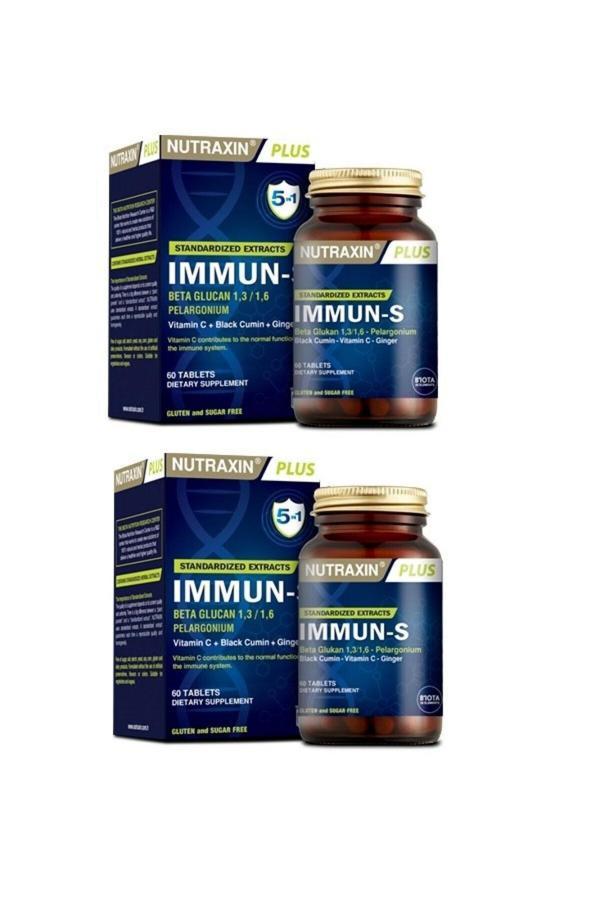 Nutraxin Immun-S 60 Tablet 2 Adet - Image 1