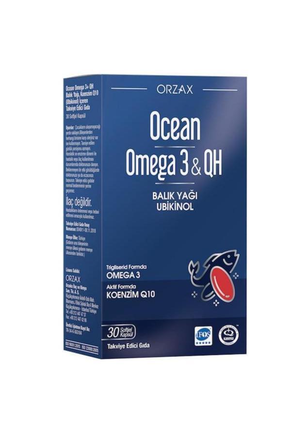 Ocean Omega 3 & Qh 30 Yumusak Kapsul - Image 1
