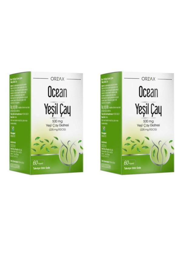 Ocean Yeşil Çay Ekstresi 60 Kapsül 2 Adet - Image 1