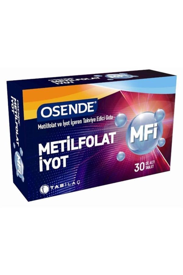 Osende Metilfolat & Iyot 30 Dil Altı Tableti - Image 1