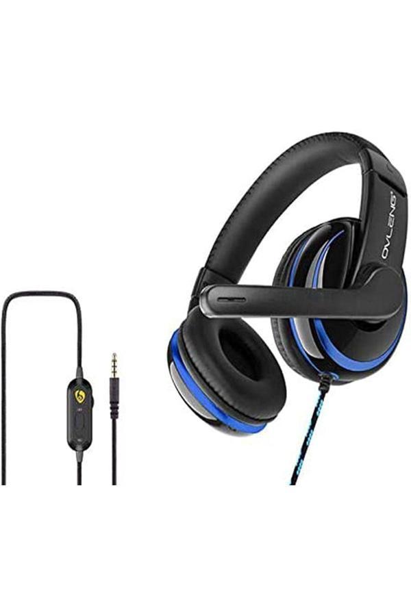 Pell Ov-P40 Kablolu Kulaklık Mobil / Ps5-4 /Xbox/Pc İçin Mikrofonlu Stereo 3,5 Mm Oyun Kulaklığı - Image 1