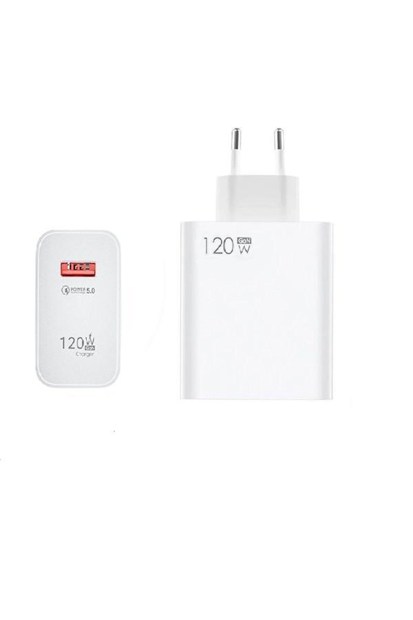 Xiaomi 120W Gan Usb Turbo Hızlı Şarj Cihazı Başlık + 6A Kablo - Image 1