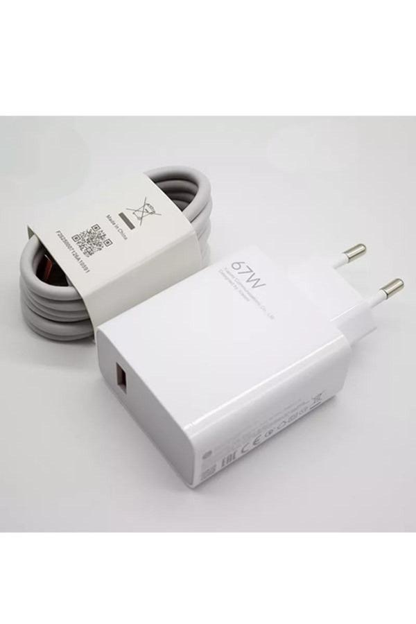 Xiaomi Redmi Note 11 Pro 67W Hızlı Şarj Aleti Adaptörü Kablo Seti - Image 1