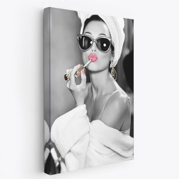 Audrey Hepburn Modern Dekoratif Kanvas Tablo, Duvar Dekoru 5103 - Image 1