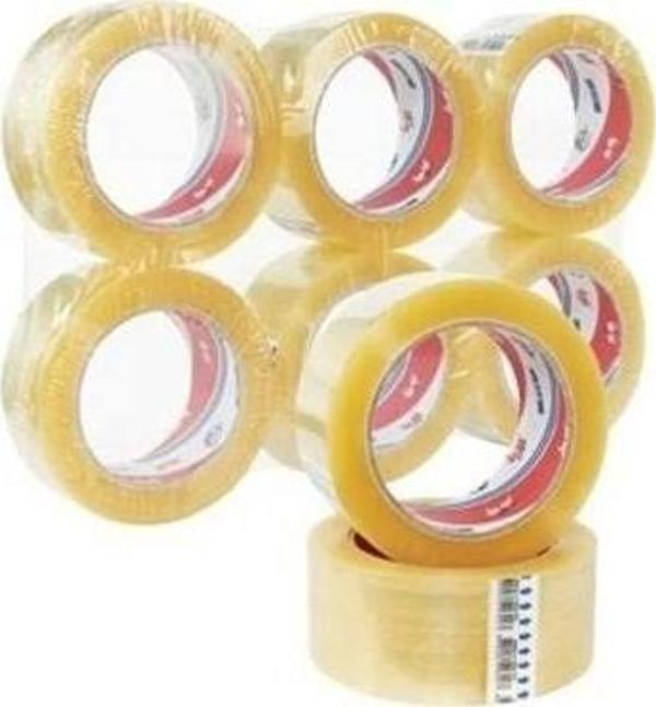 vege Koli Bandı Gergedan 45 mm X 100 Metre Şeffaf (6 Lı Paket) - Image 1