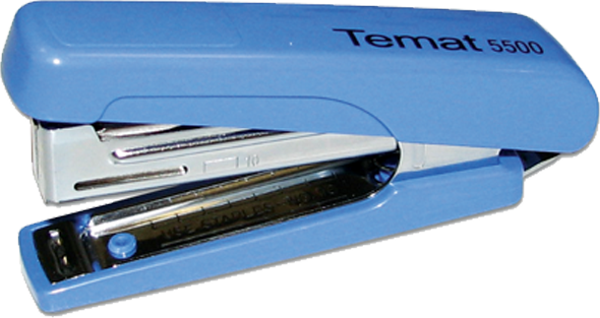 Temat 5500 Mini Zımba Makinesi No:10 Mavi 10764 - Image 1