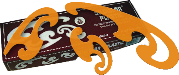 Yıldızlar Kod:015 Pistole Set Büyük 3 Lü - Image 1
