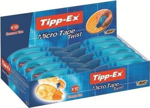Tipp-Ex Micro Tape Twist Şerit Daksil 10 Lu 8706151 (1 Paket 10 Adet) - Image 1