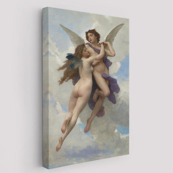William Adolphe Bouguereau 1890 Eseri Dekoratif Kanvas Tablo, Duvar Dekoru 5237 - Image 1