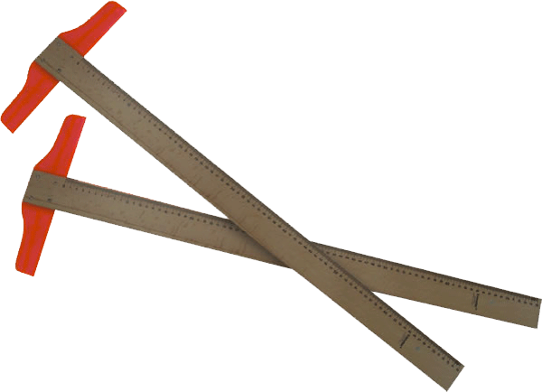 Yıldızlar Kod:113 T Cetveli Ahşap 75 Cm - Image 1