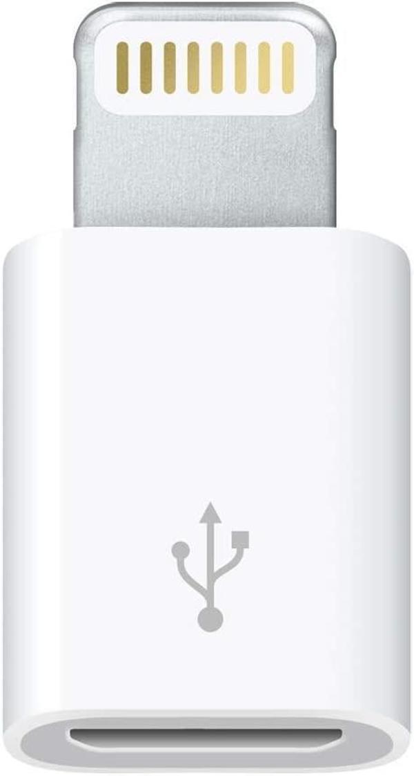 Apple Lightning - Micro USB Adaptörü Orjinal MD820ZM/A - Image 1
