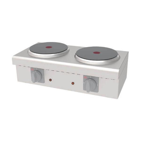 Atalay AEO-02 Set Üstü Mini Ocaklar Elektrikli - 2 pleytli - 380 V - Image 1