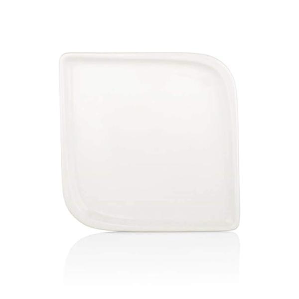 By Bone AR-25-KR Arel 25 CM KARE TABAK-beyaz porselen 12 Adet - Image 1