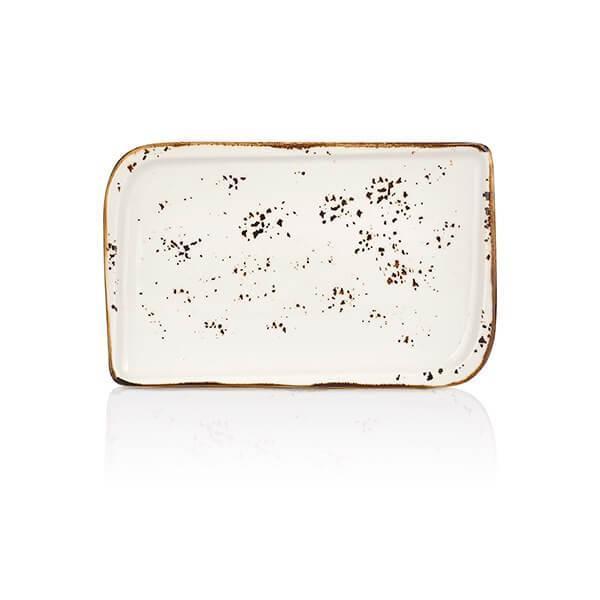By Bone - Arel - AR-28-DT - Dikdörtgen Tabak - 28 cm - Elegance 12 Adet - Image 1