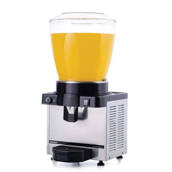 Samixir M22.AI Ayranlık-22 litre soğuk içecek dispenseri-karıştırıcılı-manuel-inox - Image 1