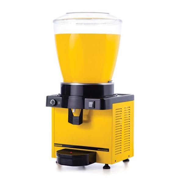 Samixir M22.AY Ayranlık-22 litre soğuk içecek dispenseri-karıştırıcılı-manuel-sarı - Image 1