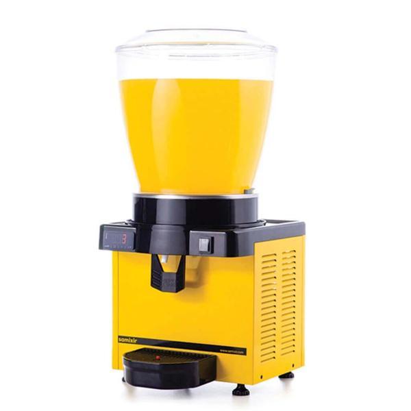 Samixir M22.DY Ayranlık-22 litre soğuk içecek dispenseri-karıştırıcılı-dijital-sarı - Image 1