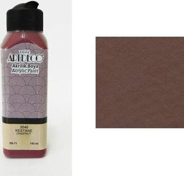 Artdeco Akrilik Boya 140 Ml Kestane Y-070R-3046 - Image 1